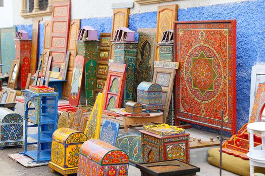 Souvenir in Kasbah of the Udayas in Rabat City, Morocco