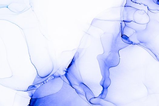 Marble ink abstract art from exquisite original painting for abstract background . Painting was painted on high quality paper texture to create smooth marble background pattern of ombre alcohol ink .