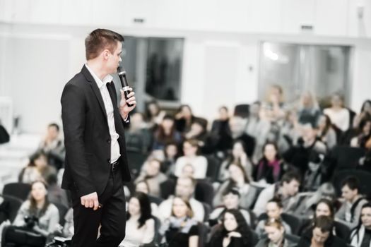 business event.the speaker and the Audience in the conference room. Business and concept of entrepreneurship.