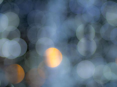 Abstract circular bokeh background of Christmaslight.