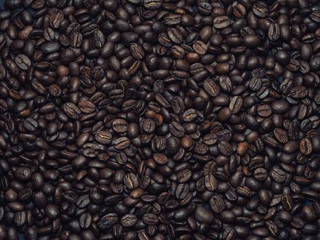 roasted coffee beans, can be used as a background.
