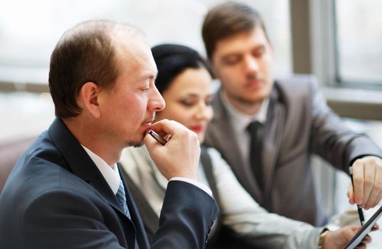 Business team working together to achieve better results