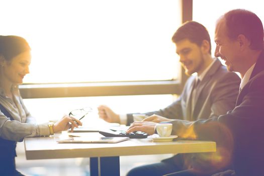 Business team working together to achieve better results