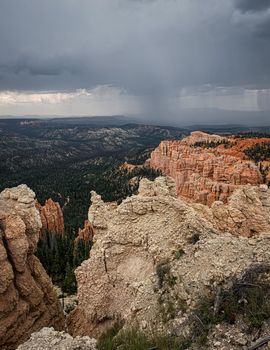 Storms over Bryce Canyon Utah