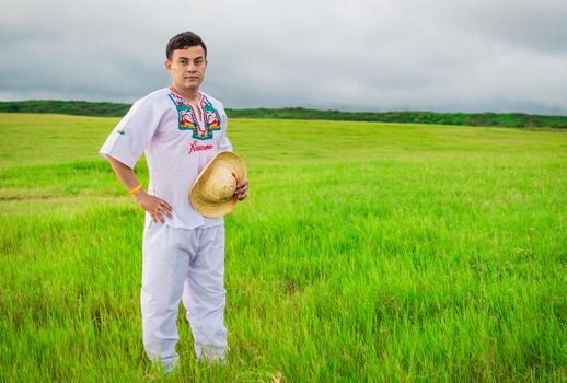 Nicaraguan man in folk costume, Nicaraguan man in folk costume