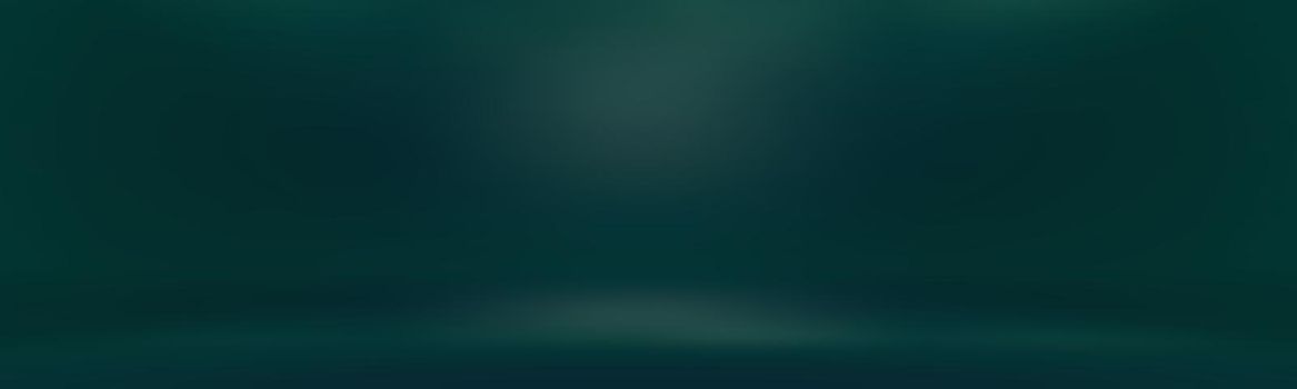 Luxury plain Green gradient abstract studio background empty room with space for your text and picture.