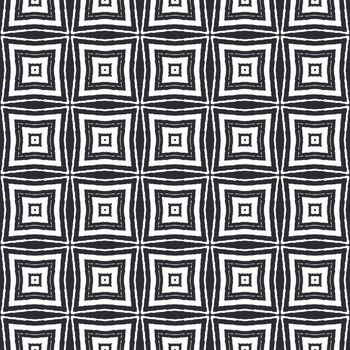 Arabesque hand drawn pattern. Black symmetrical kaleidoscope background. Oriental arabesque hand drawn design. Textile ready marvelous print, swimwear fabric, wallpaper, wrapping.