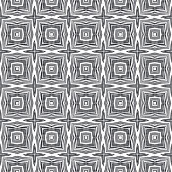 Mosaic seamless pattern. Black symmetrical kaleidoscope background. Retro mosaic seamless design. Textile ready precious print, swimwear fabric, wallpaper, wrapping.