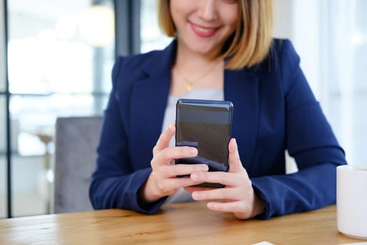 Young woman using a mobile phone