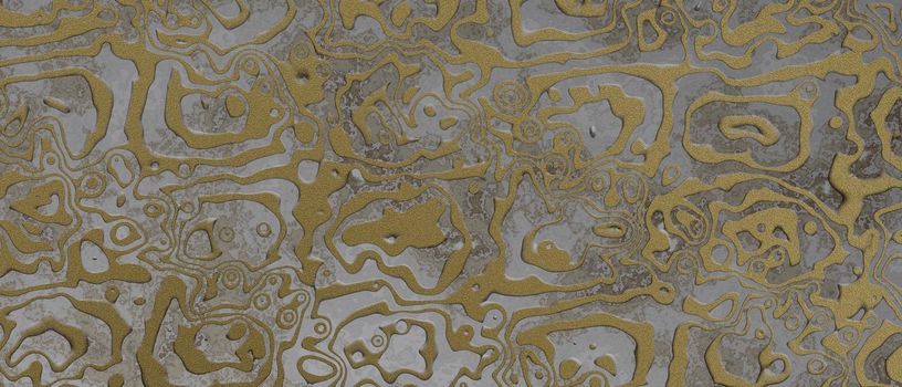 Luxury brown marble concrete background 3D Illustration