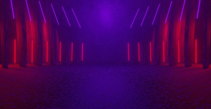 Creative Eternal Interesting Smoke Deep Violet Clean Abstract Background Wallpaper 3D Render