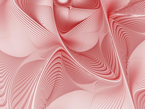 Imaginatory lush fractal texture image abstract background