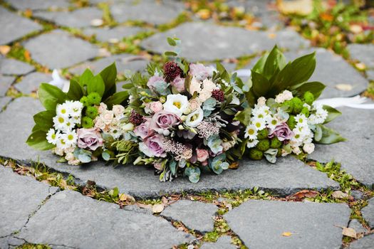 Wedding bouquet. Bride's flowers