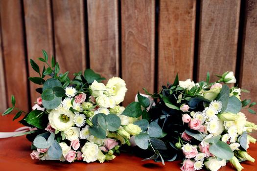 Wedding bouquet. Bride's flowers