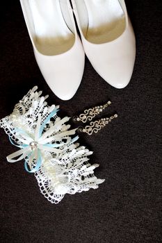 Beautiful wedding shoes. Wedding .Happy day bride accesories