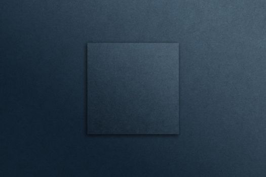 Copyspace for your logo on a blue paper