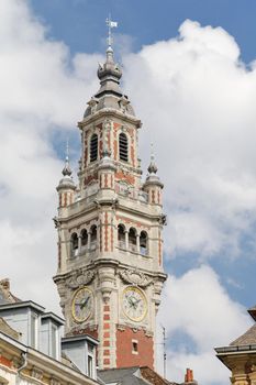 The Grand Place of Lille in France