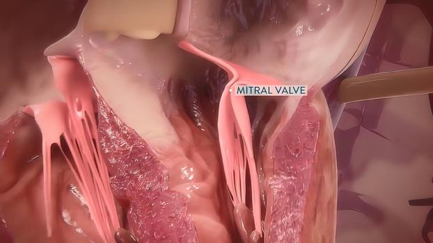 Cardiomyopathy is a disease of the heart muscle that makes it harder for your heart to pump blood to the rest of your body. 3D illustration