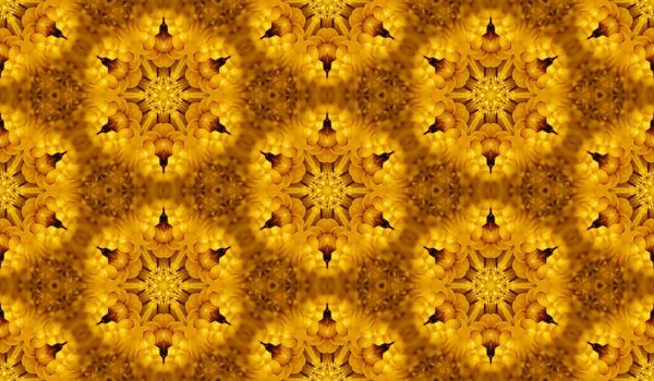 Yellow seamless texture with floral pattern. Yellow seamless pattern.