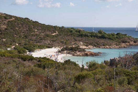 sardinia landscape bay of prince summer