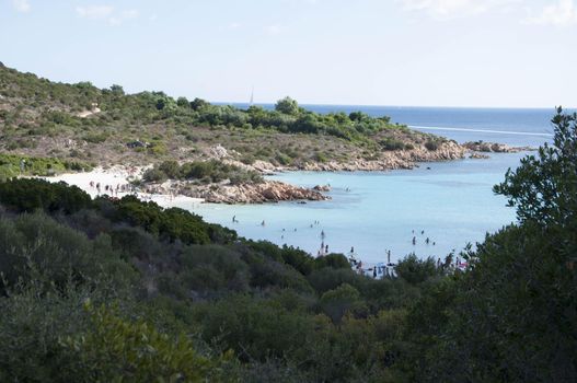 sardinia landscape bay of prince summer