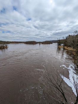 bridge over st louis river in wisconsin