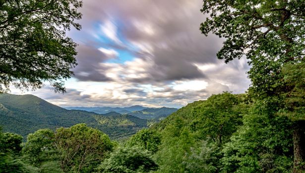 beautiful summer nature around maggie valley north carolina