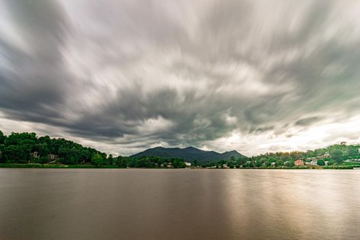 long exposure at lake junaluska north carolina