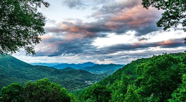 beautiful summer nature around maggie valley north carolina