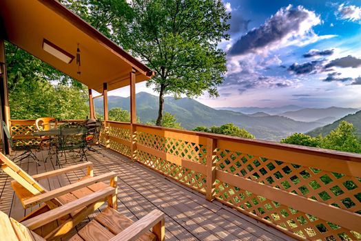 beautiful nature scenery in maggie valley north carolina