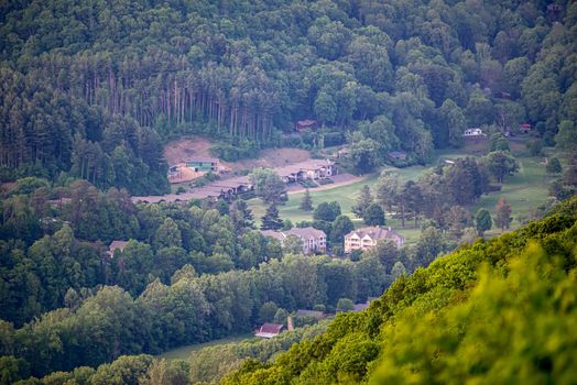 beautiful nature scenery in maggie valley north carolina