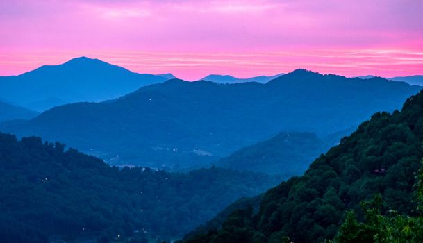 beautiful nature scenery in maggie valley north carolina