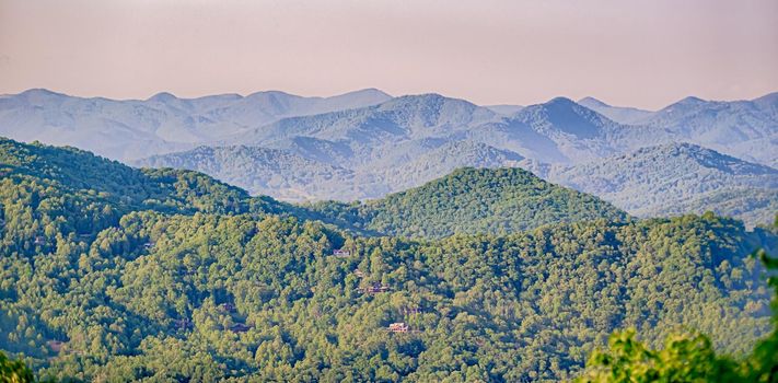 beautiful summer nature around maggie valley north carolina