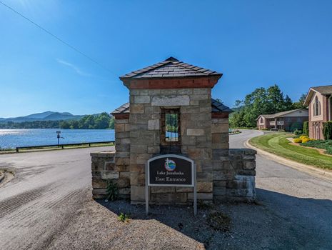 Lake junaluska in north carolina near maggie valley