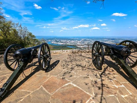 Chattanooga, Tennessee, USA views from Lookout mountain