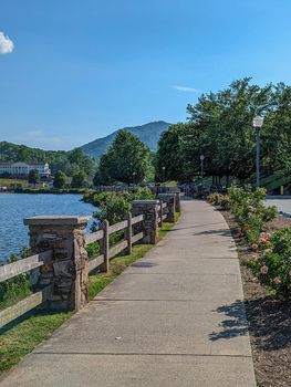 Lake junaluska in north carolina near maggie valley