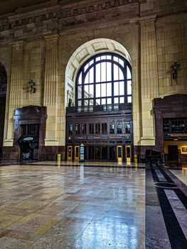 beautiful kansas city train station in downtown