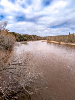 bridge over st louis river in wisconsin