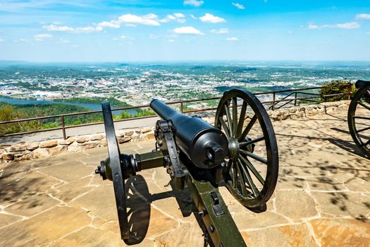 Chattanooga, Tennessee, USA views from Lookout mountain