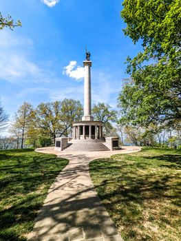 Chattanooga, Tennessee, USA views from Lookout mountain