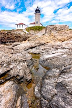 Beavertail Lighthouse Conacicut Island Jamestown, Rhode Island