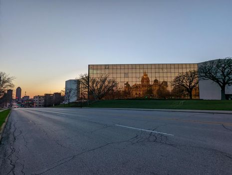 scenic views around des moines iowa city downtown