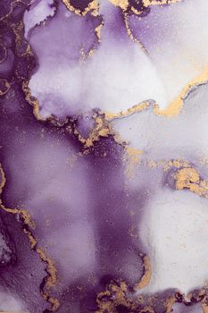 Marble ink abstract art from exquisite original painting for abstract background . Painting was painted on high quality paper texture to create smooth marble background pattern of kintsuki ink art .