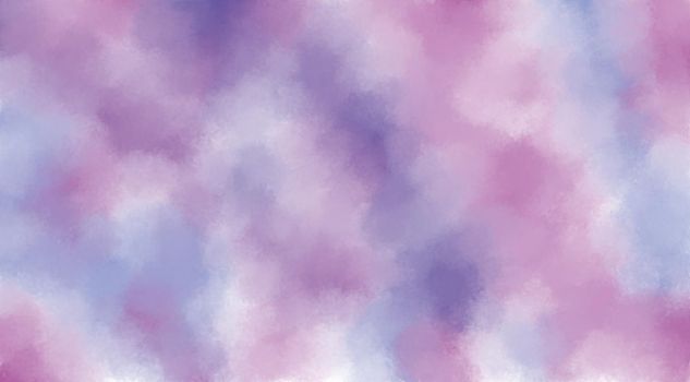 Abstract gradient purple pink stains, watercolor paint texture paint stains
