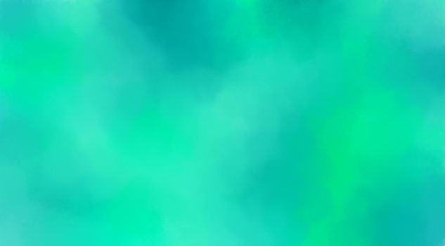 abstract illustration of different green spots gradient blurred