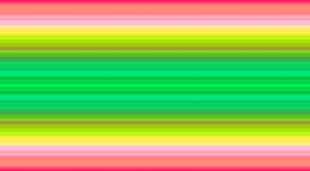 Expressive horizontal creative abstract linear digital illustrations. Digital abstract drawing of light green and pink transverse straight lines