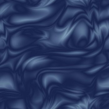 Indigo colored futuristic psychedelic liquid flowing enegetic pattern for wallpaper and textile design
