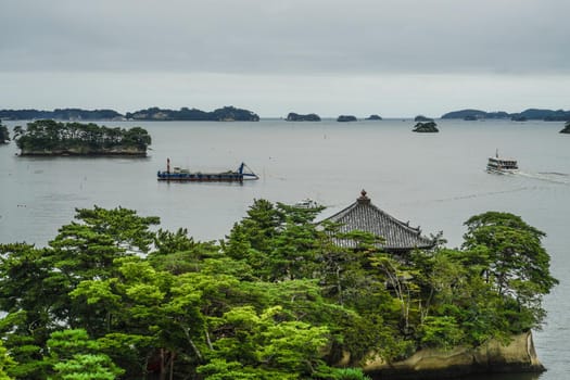 Matsushima landscape (Nippon Miyagi / Miyagi Prefecture). Shooting Location: Sendai, Miyagi Prefecture