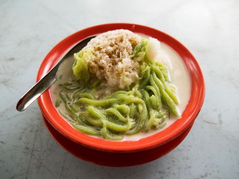 Cendol is one of Malaysia's top selling favourite street beverage.