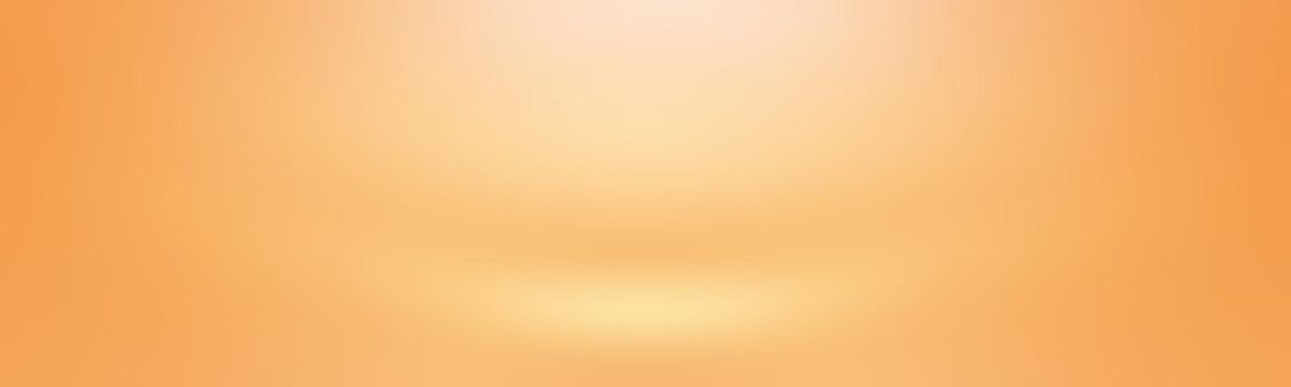 Abstract Orange background layout design,studio,room, web template ,Business report with smooth circle gradient color